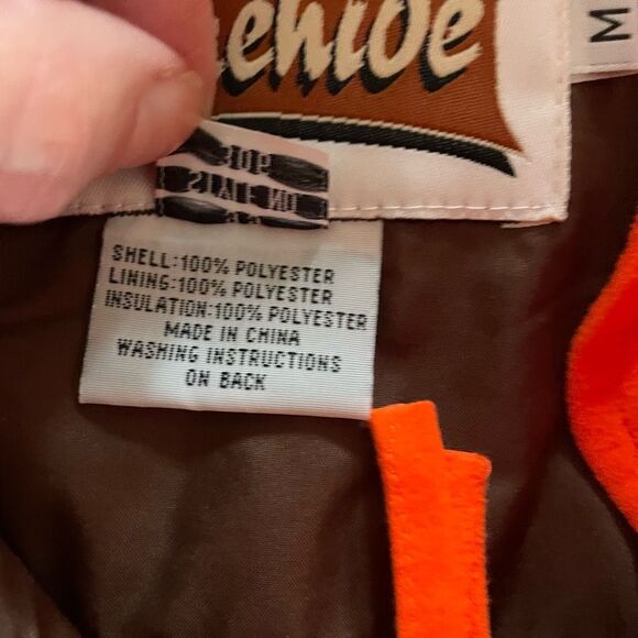 Gamehide Hush Hide Orange Waist Length Coat M - Picture 11 of 11